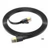 Hoco US07 General Pure Copper Flat Network Cable (3M) Black