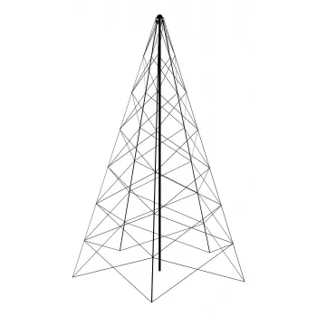 Hombli Smart Christmas Tree RGB 180 cm – 200 LED, Wi-Fi, programėlės ir balso valdymas