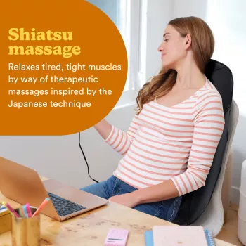 Homedics SBM-65H-EU Shiatsu Experience nugaros masažuoklis su šildymu