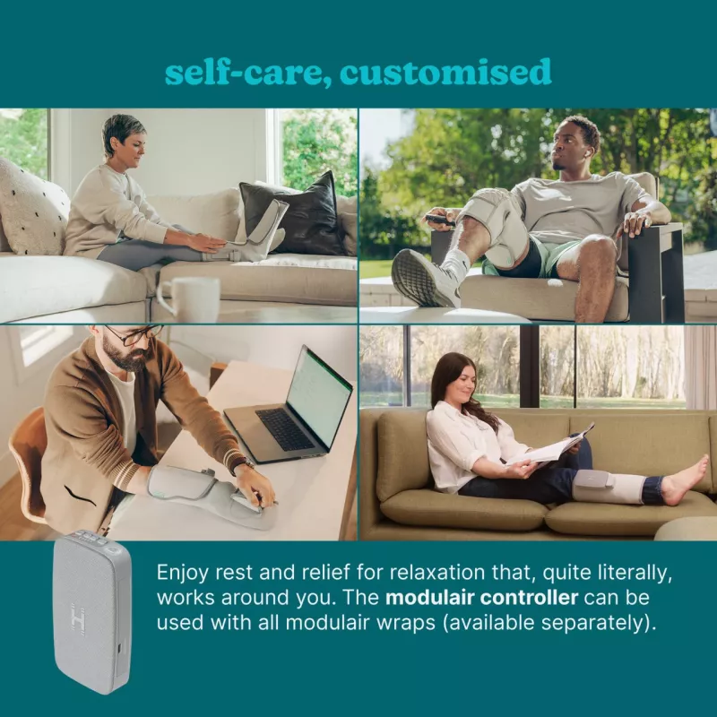 Homedics SR-CMC10H Modulair Calf Wrap Massager su švelnia šiluma