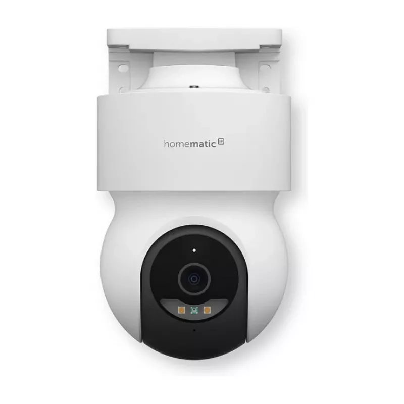 Homematic IP lauko vaizdo kamera (HmIP-CO) balta, 5 MP, WLAN – išmaniojo namo apsaugos sprendimas