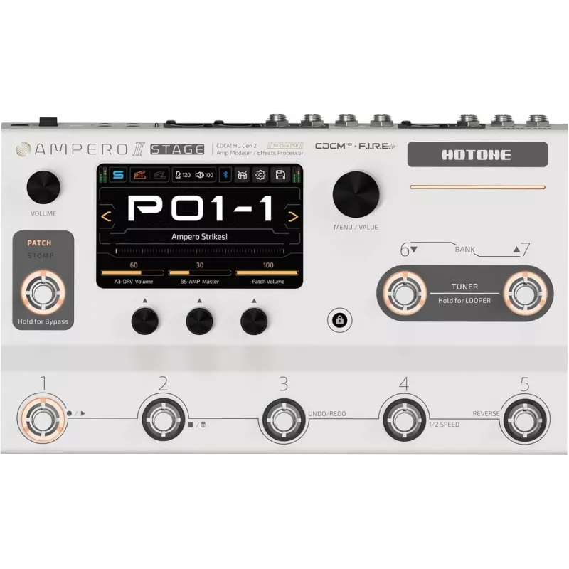 Hotone Ampero II Stage Multi-Efekto Procesorius Gitarai