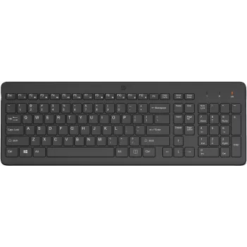 HP 225 belaidė klaviatūra – 2,5 zonų išdėstymas – juoda