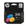 HP 308 Original Tri-Color Ink Cartridge (Cyan, Magenta, Yellow) – Blister Pack