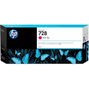 HP 728 (F9K16A) originali rašalo kasetė purpurinė – 40 ml dažų pagrindu, skirta DesignJet T730/T830
