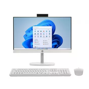HP All-in-One 24-cr1008na, Intel Core Ultra 5 125U, 8GB RAM, 512GB SSD, 23,8 inch Full HD IPS, Windows 11 Home, White