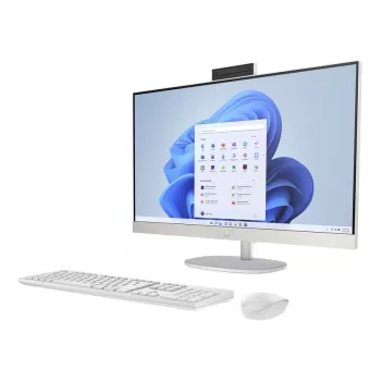 HP All-in-One 27-cr0067nf, AMD Ryzen 7 7730U, 16 GB RAM, 512 GB SSD, 27 inch Full HD IPS, Windows 11 Home, White