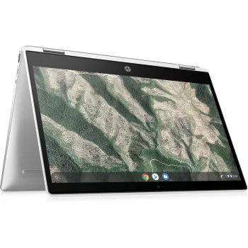 HP Chromebook x360 14c-cc0004na 14 inch FHD Touch 2-in-1 nešiojamas kompiuteris (Intel Core i5-1135G7, 8GB RAM, 256GB SSD, Chrome OS, Natural Silver)