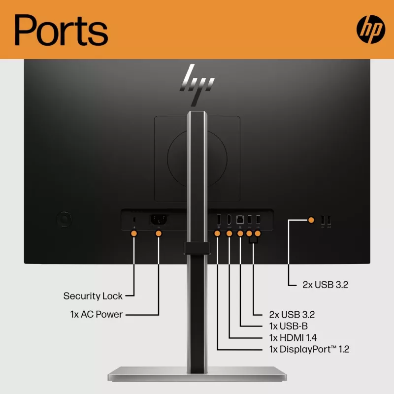 HP E24 G5 Monitor (atnaujinta prekė)