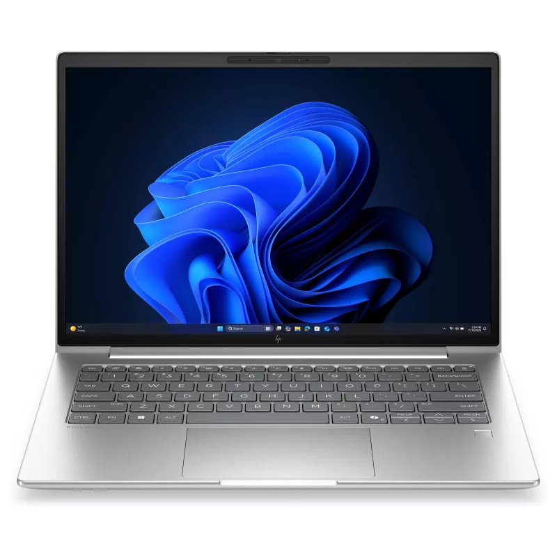 HP EliteBook 6 G2i 14 colio WUXGA nešiojamas kompiuteris, Intel Core 5 320, 32GB RAM, 512GB SSD, Windows 11 Pro, vokiška klaviatūra