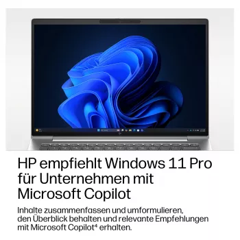 HP EliteBook 6 G2i 14 colio WUXGA nešiojamas kompiuteris, Intel Core 5 320, 32GB RAM, 512GB SSD, Windows 11 Pro, vokiška klaviatūra