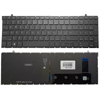 HP EliteBook 860 G9, 865 G9, 860 G10, 865 G10 klaviatūra su apšvietimu, US išdėstymas