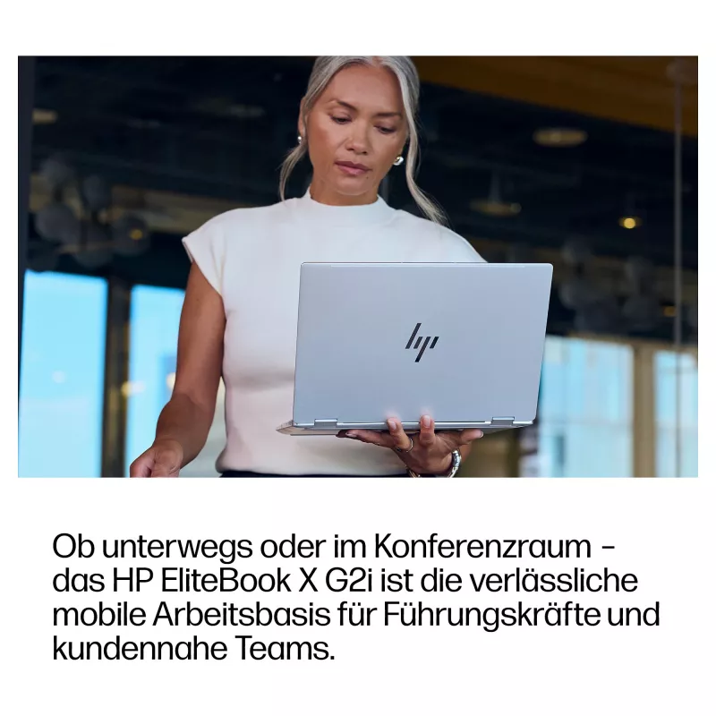 HP EliteBook X G2i 14 inch nešiojamas kompiuteris Intel Core Ultra 5 325 32GB RAM 512GB SSD Windows 11 Pro 5G LTE sidabrinis