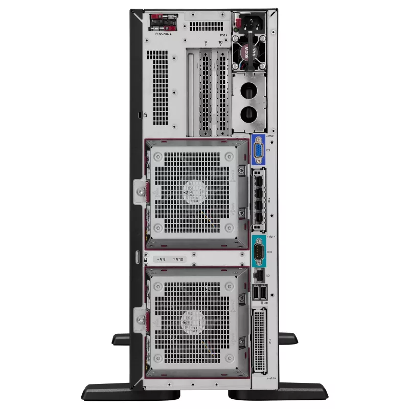 HP Enterprise HPE ProLiant ML350 Gen12 bokštinis serveris, Intel Xeon 6505P 2.2GHz 12 branduolių, 64GB RAM, 8 SFF Hot Plug, MR408i-o, 2x1000W