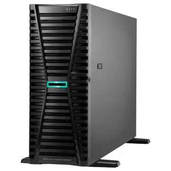 HP Enterprise HPE ProLiant ML350 Gen12 bokštinis serveris, Intel Xeon 6505P 2.2GHz 12 branduolių, 64GB RAM, 8 SFF Hot Plug, MR408i-o, 2x1000W