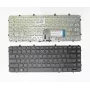 HP Envy 4-1000 serijos keičiama klaviatūra - Nordic išdėstymas, apšviesta, juoda, su rėmeliu