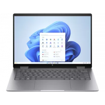HP Envy x360 14-fc0775ng 2-in-1 nešiojamas kompiuteris, Intel Core Ultra 7 155U, 16 GB RAM, 1 TB SSD, 14,0 inch WUXGA jutiklinis ekranas, Windows 11 Home, Meteorite Grey