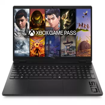 HP HyperX OMEN 15-gb0175ng žaidimų nešiojamasis kompiuteris, 15,6 colio WUXGA IPS 165Hz, AMD Ryzen 7 8745HX, 24GB DDR5, 1TB SSD, NVIDIA GeForce RTX 5060, Windows 11 Home, Shadow Black