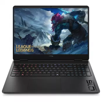 HP HyperX OMEN 16-am2170ng žaidimų nešiojamasis kompiuteris, 16,1 colio QHD 165Hz, Intel Core i7-14650HX, 16GB RAM, 512GB SSD, GeForce RTX 5070, FreeDOS, vokiška klaviatūra