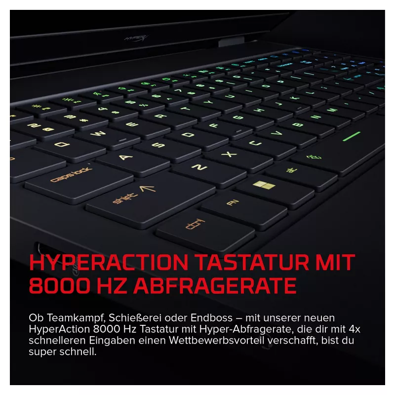 HP HyperX OMEN 16-ap1193ng žaidimų nešiojamasis kompiuteris, 16,1 colio QHD 165Hz, AMD Ryzen 9 8940HX, 24GB DDR5, 512GB SSD, RTX 5070, Windows 11 Home