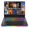 HP OMEN 16-ah1490ng žaidimų nešiojamasis kompiuteris, 16.1 inch QHD 165Hz, Intel Core 9 270HX, 32GB DDR5, 1TB SSD, RTX 5080, Windows 11 Home, vokiška klaviatūra