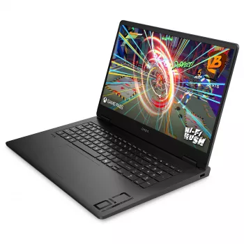 HP OMEN 17-db1077ng žaidimų nešiojamas kompiuteris, 17.3 inch QHD 240Hz, AMD Ryzen AI 7 8845HS, 24GB DDR5, 1TB SSD, RTX 4060, Windows 11 Home