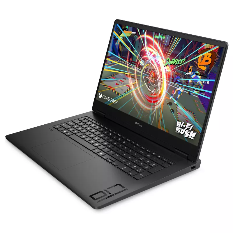 HP OMEN 17-db1471ng žaidimų nešiojamasis kompiuteris, 17,3 colio QHD 165Hz, AMD Ryzen AI 7 350, 24GB RAM, 512GB SSD, RTX 5070, Windows 11 Home