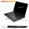 HP OMEN 17-db1490ng žaidimų nešiojamasis kompiuteris, 17,3 colio QHD 240Hz, AMD Ryzen AI 9 365, 24GB DDR5, 512GB SSD, NVIDIA GeForce RTX 5060, Windows 11 Home, vokiška QWERTZ klaviatūra