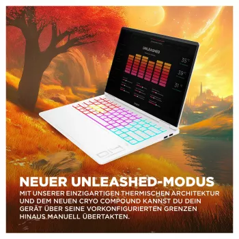 HP OMEN Transcend 14-fb1196ng žaidimų nešiojamasis kompiuteris, 14 colių 2.8K OLED 120Hz, Intel Core Ultra 9 285H, 32GB RAM, 2TB SSD, RTX 5070, Windows 11 Home, vokiška QWERTZ, Shadow Black