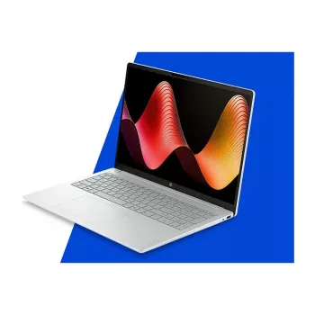 HP OmniBook 3 16-bu0055ngx 16 colių nešiojamas kompiuteris, Intel Core Ultra 5 225U, 24GB DDR5 RAM, 512GB SSD, Windows 11 Home, sidabrinis