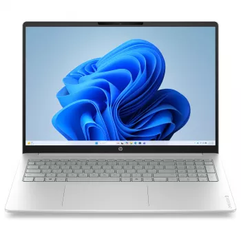 HP OmniBook 3 16-bu0131ng, 16 colių WUXGA IPS, Intel Core 3 100U, 8 GB RAM, 512 GB SSD, Windows 11 Home, Natural Silver