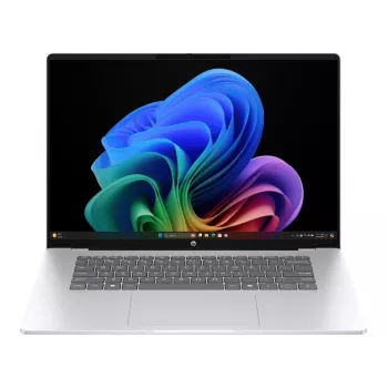 HP OmniBook 5 NGAI 16-bf0754ng 16 colių WUXGA OLED nešiojamas kompiuteris – Snapdragon X, 16 GB RAM, SSD, Windows 11 Home, juodas