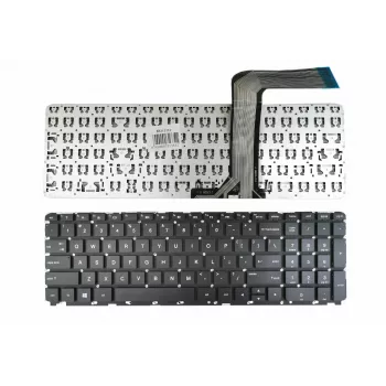 HP Pavilion 15-P serijos keičiamoji klaviatūra (US International išdėstymas, juoda, su rėmeliu)