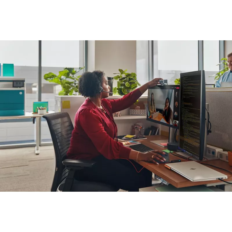 HP Poly Blackwire 3325 Stereo Microsoft Teams Sertifikuota Ausinė su USB-C, 3,5 mm Kištuku ir USB-C/A Adapteriu
