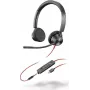 HP Poly Blackwire 3325 Stereo Microsoft Teams Sertifikuota Ausinė su USB-C, 3,5 mm Kištuku ir USB-C/A Adapteriu