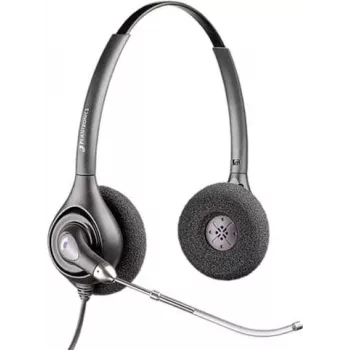 HP POLY Plantronics SupraPlus H261H binauralinis laidinis ausinių rinkinys su triukšmą slopinančiu mikrofonu (87129-02)