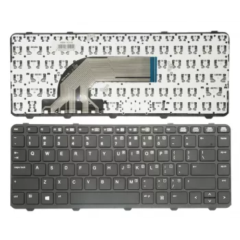 HP ProBook 430 G2, 440 G0, 440 G1, 440 G2, 445 G2, 630 G2, 640 G1, 645 G1 klaviatūra su rėmeliu