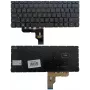 HP ProBook 430 G8/G9, 435 G7/G8 JAV anglų kalbos klaviatūra su apšvietimu (juoda)