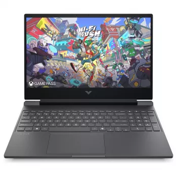 HP Victus 15-fa2177ng žaidimų nešiojamasis kompiuteris, 15.6 col. FHD 144Hz, Intel Core i7-13620H, 12GB RAM, 512GB SSD, NVIDIA GeForce RTX 5060, Windows 11 Home