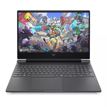 HP Victus Gaming 15-fa2009ne nešiojamas kompiuteris | 15,6 colio FHD 144Hz | Intel Core i5-12500H | 16GB RAM | 512GB SSD | NVIDIA GeForce RTX 3050 6GB | Windows 11 Home | Mica Silver