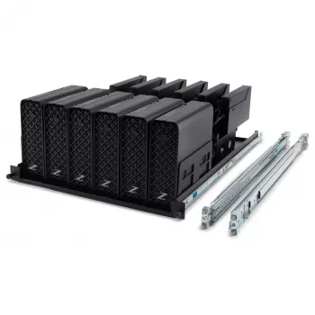 HP Z2 Mini G9 Rail Rack Kit – 1U slankiojo tipo įtvirtinimo rinkinys mini darbo stotims