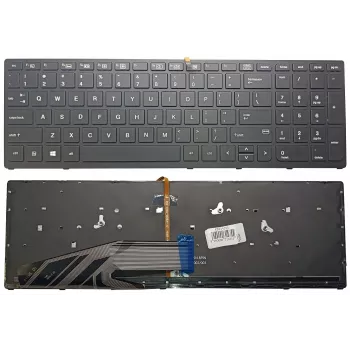 HP ZBook 15 G3, G4, 17 G3, G4 (US) klaviatūra su apšvietimu