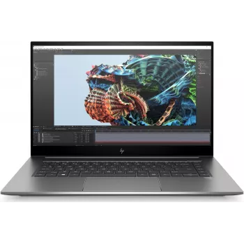 HP ZBook Studio G8 nešiojamas kompiuteris, Intel Core i7-11800H, 32 GB RAM, 1 TB SSD, 15.6 inch Full HD, NVIDIA RTX A2000, Windows 10 Pro, Dark Ash Silver