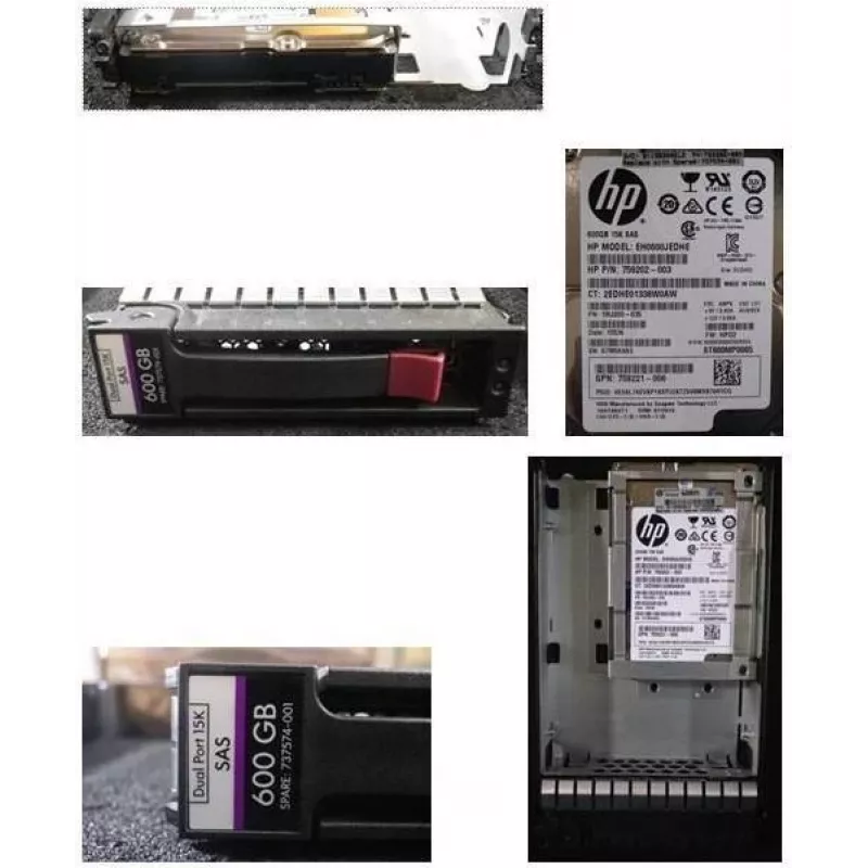 HPE 600GB 3.5 inch 15K SAS 12Gb/s Enterprise kietasis diskas (737574-001)