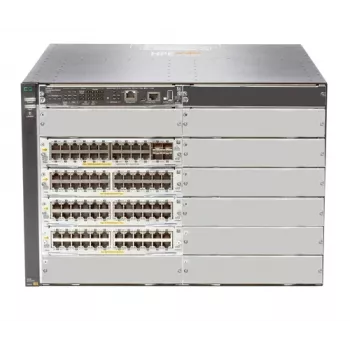 HPE Aruba 5412R 92GT PoE+ / 4SFP+ (No PSU) v3 zl2 valdomas jungiklis