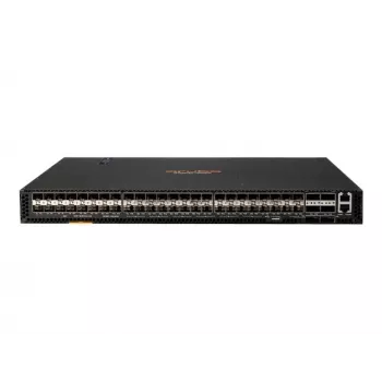HPE Aruba 8320 48 prievadų 10GbE SFP+ ir 6 prievadų 40GbE QSFP+ valdomas Layer 3 tinklo jungiklis su 2x 400W maitinimo šaltiniais, 5 ventiliatoriais, stovo komplektu, TAA atitikimu