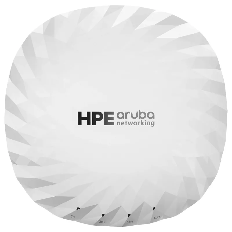 HPE Aruba Networking AP-735 (RW) trijų radijo 2x2 Wi-Fi 7 vidinės antenos 5 vnt. pakuotėje prieigos taškas