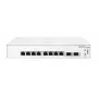 HPE Aruba Networking JL680A tinklo jungiklis, valdomas, Gigabit Ethernet (10/100/1000), 1U, baltas
