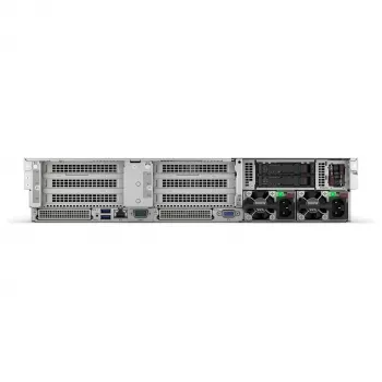 HPE ProLiant DL345 Gen11 serveris – 2U stelažinis, AMD EPYC 9115 2,6 GHz 16 branduolių, 64 GB RAM, 8 SFF karštai keičiamų, MR416i-p, dvigubas 1000 W maitinimas