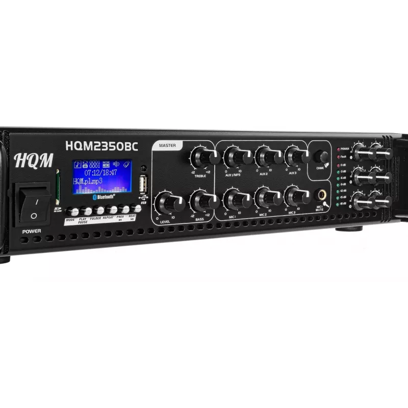 HQM HQM2350BC FM/MP3/Bluetooth radijo stiprintuvas 350W